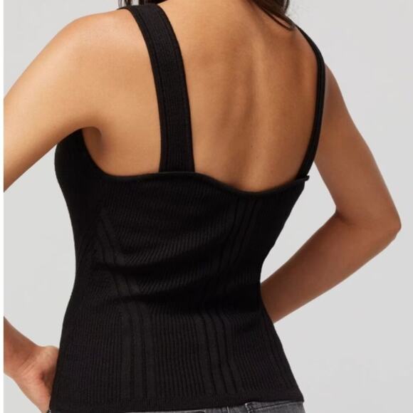 White House Black Market Ribbed Sweater Tank - Picture 5 of 5